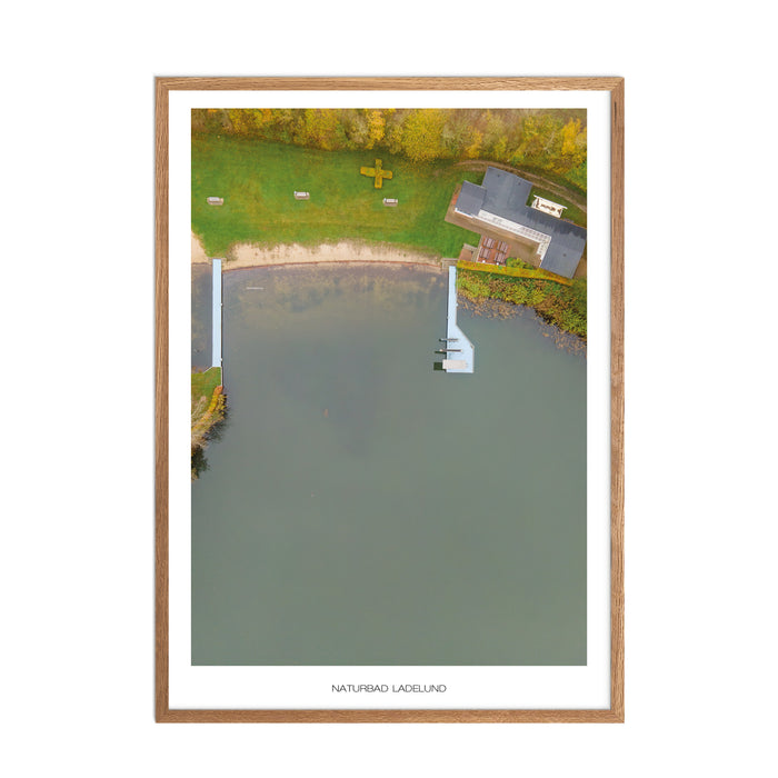Naturbad Ladelund Poster