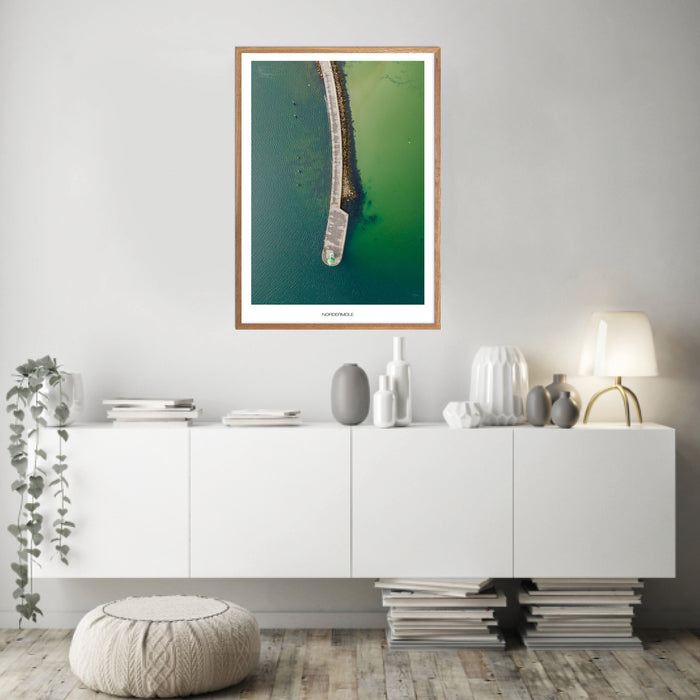 Nordermole (Travemünde) Poster