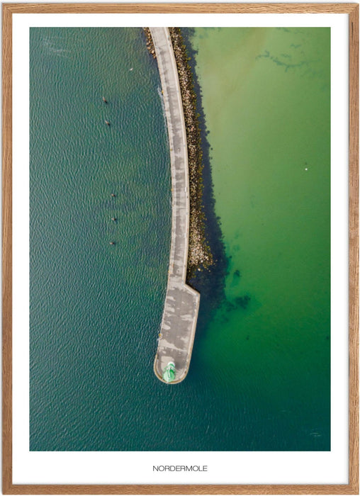 Nordermole (Travemünde) Poster