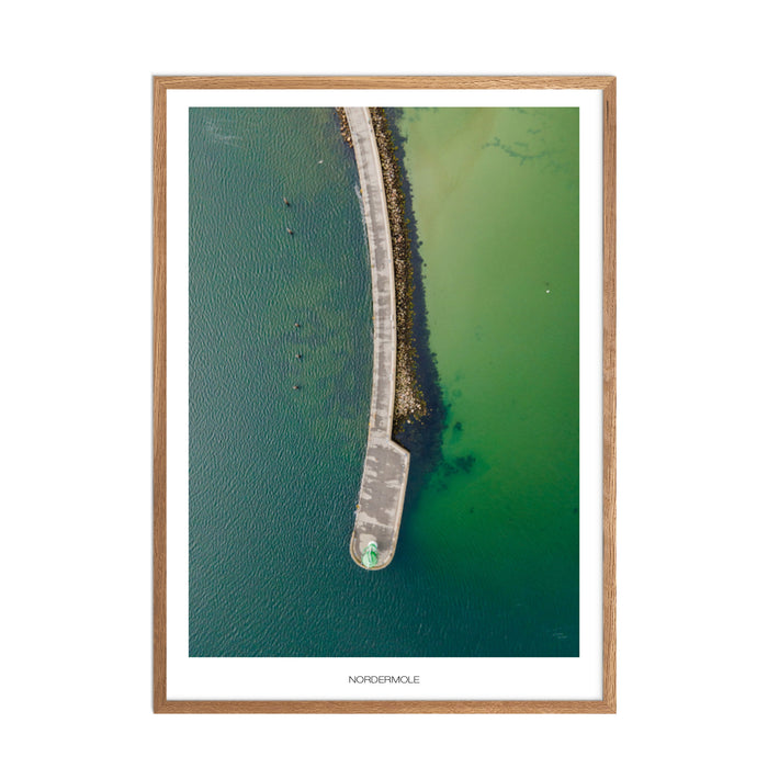 Nordermole (Travemünde) Poster