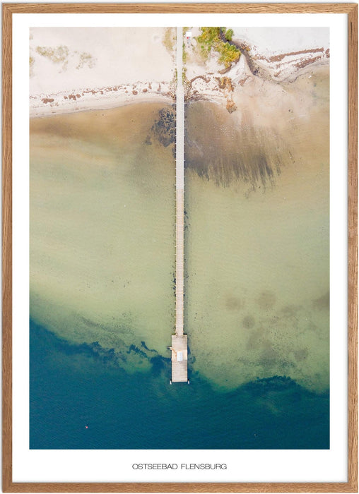 Ostseebad Flensburg No. 1 Poster