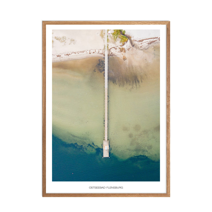 Ostseebad Flensburg No. 1 Poster