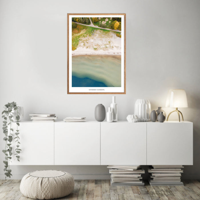 Ostseebad Flensburg No. 2 Poster
