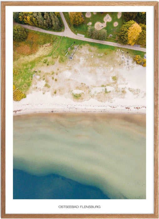 Ostseebad Flensburg No. 2 Poster