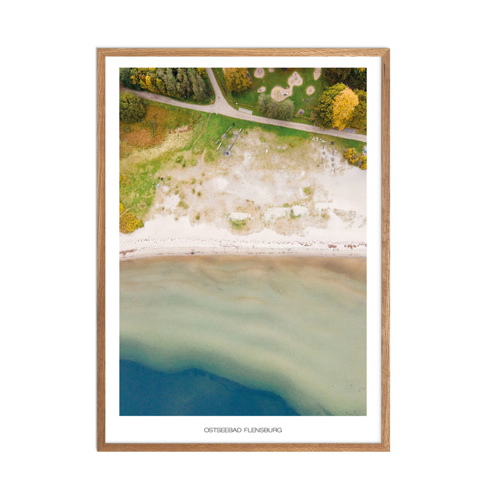 Ostseebad Flensburg No. 2 Poster