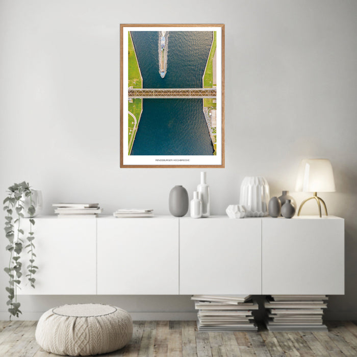 Rendsburger Hochbrücke Poster