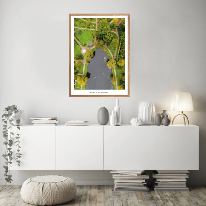 Rosarium Hochzeitsinsel No. 2 Poster