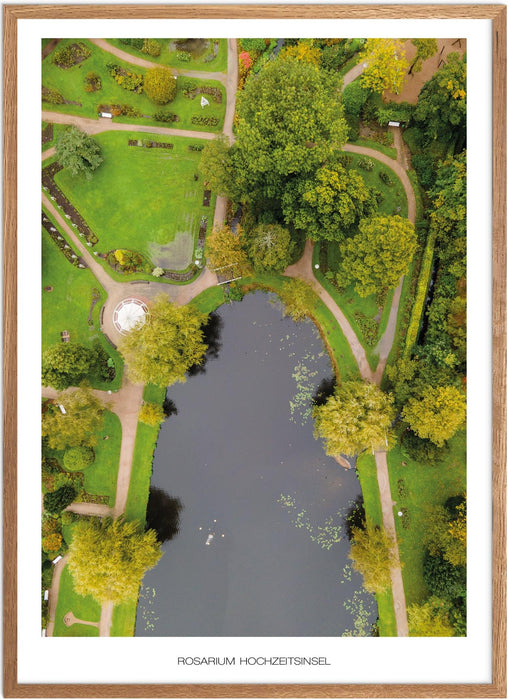 Rosarium Hochzeitsinsel No. 2 Poster