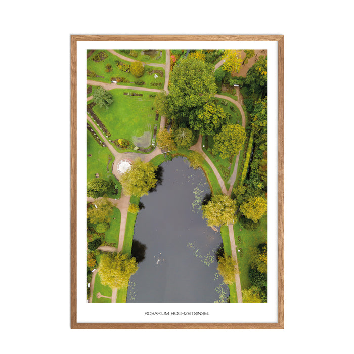 Rosarium Hochzeitsinsel No. 2 Poster