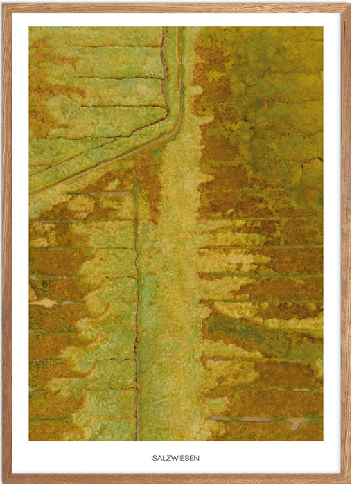 Salzwiesen No. 1 (Sankt Peter-Ording) Poster