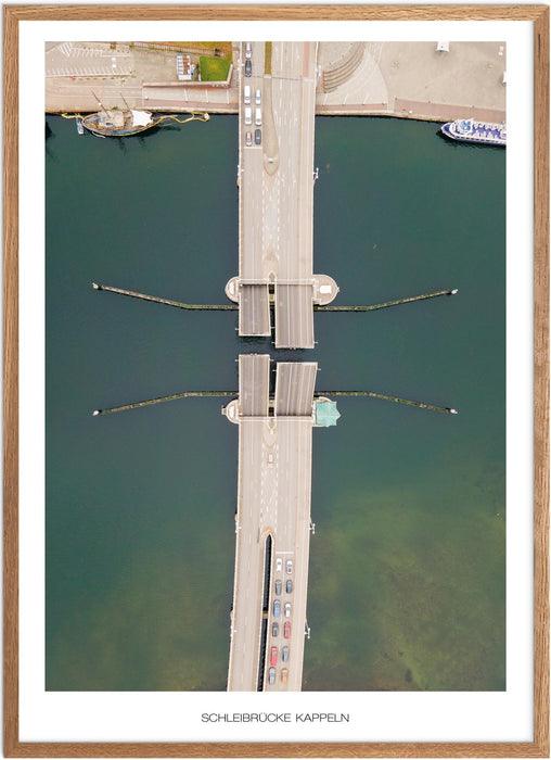 Schleibrücke Kappeln Poster