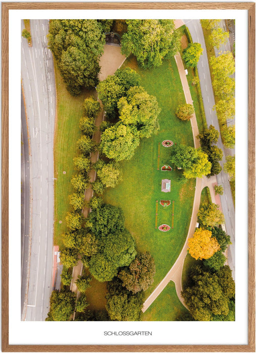 Schlossgarten No. 2 (Kiel) Poster