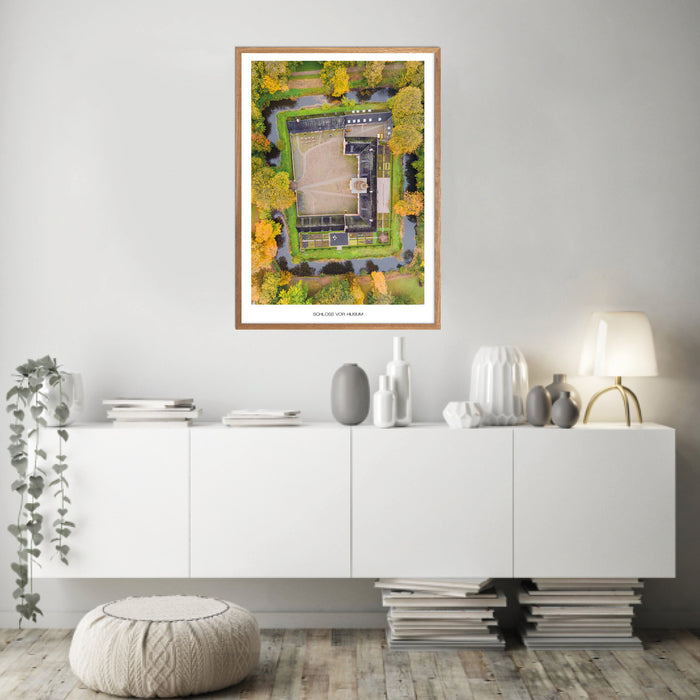 Schloss vor Husum Poster