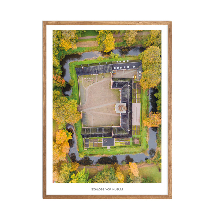 Schloss vor Husum Poster