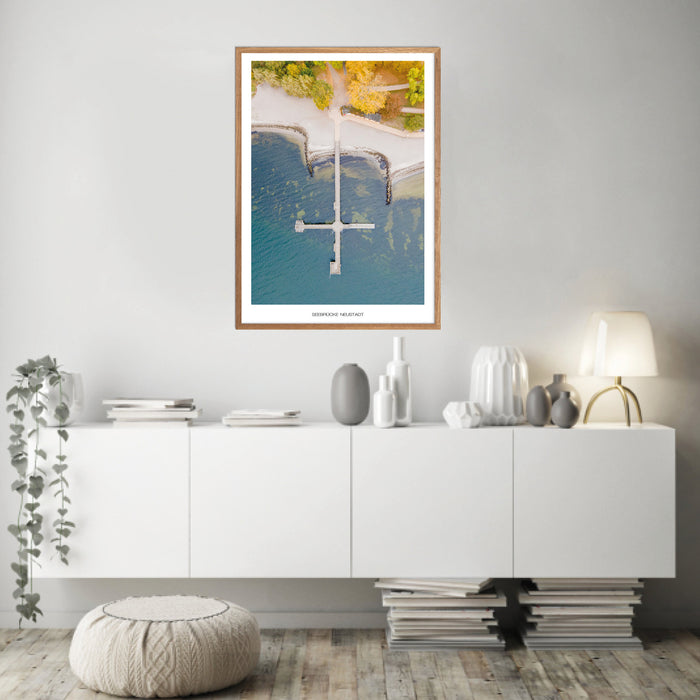 Seebrücke Neustadt Poster