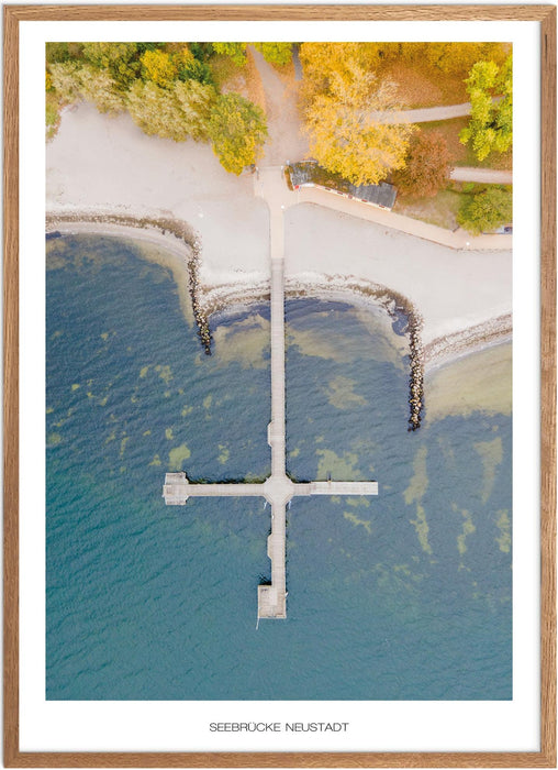 Seebrücke Neustadt Poster