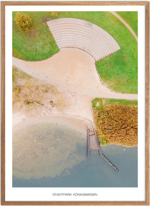 Stadtpark Königswiesen No. 2 Poster
