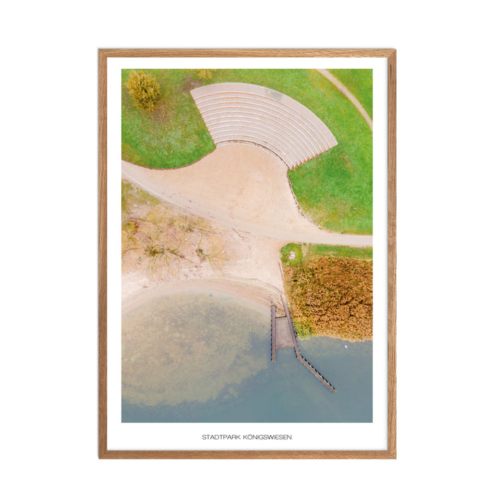 Stadtpark Königswiesen No. 2 Poster