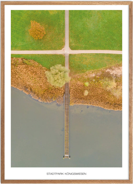 Stadtpark Königswiesen No. 3 Poster