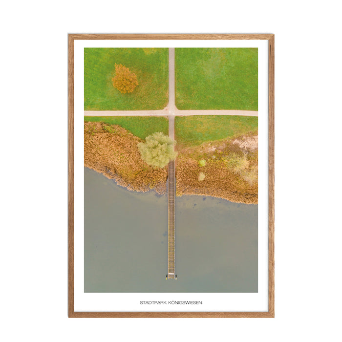 Stadtpark Königswiesen No. 3 Poster