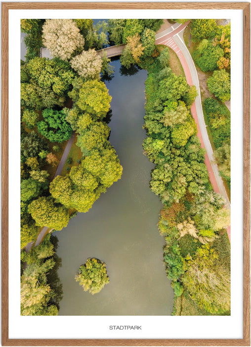 Stadtpark No. 2 (Rendsburg) Poster