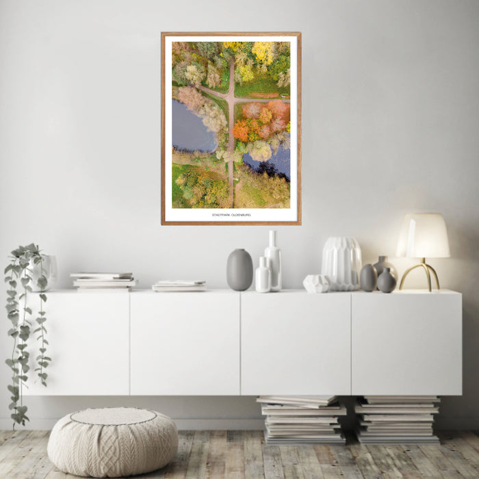 Stadtpark Oldenburg No. 1 Poster