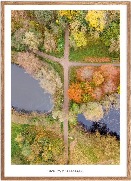 Stadtpark Oldenburg No. 1 Poster