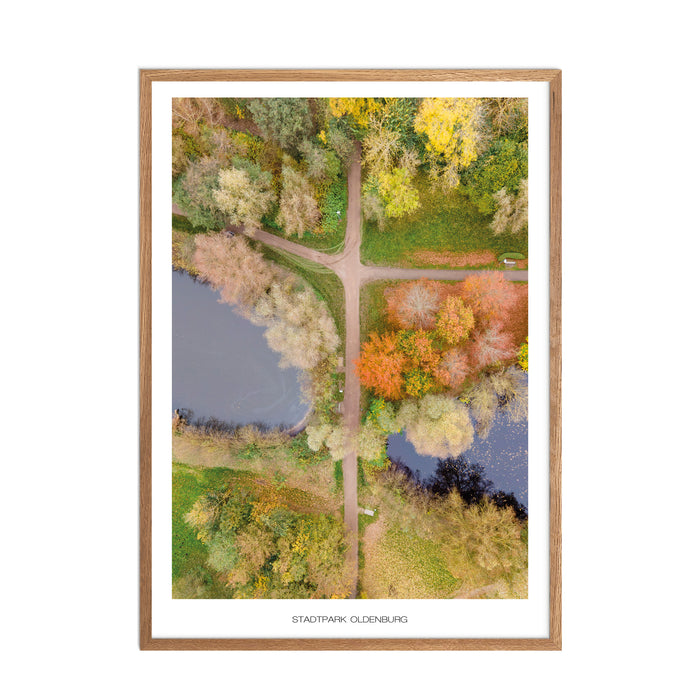 Stadtpark Oldenburg No. 1 Poster