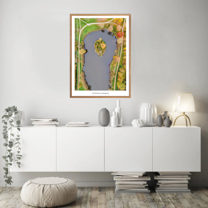 Stadtpark Oldenburg No. 2 Poster