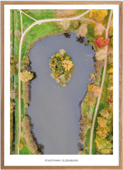 Stadtpark Oldenburg No. 2 Poster