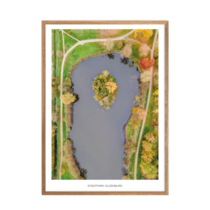 Stadtpark Oldenburg No. 2 Poster