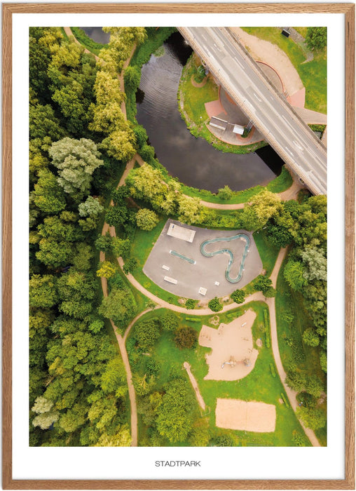 Stadtpark (Schwarzenbek) Poster