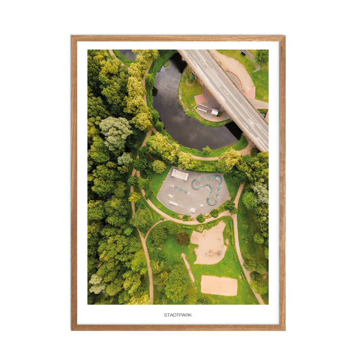 Stadtpark (Schwarzenbek) Poster