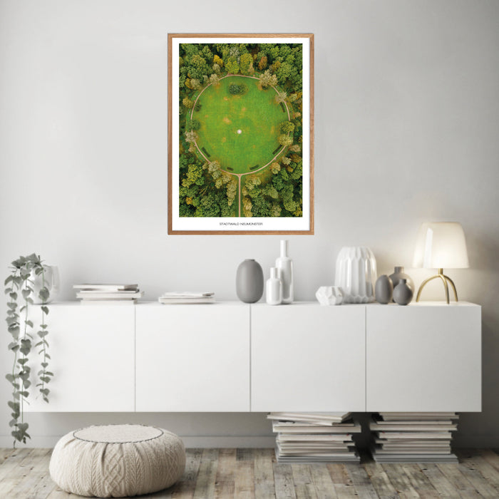 Stadtwald Neumünster Poster