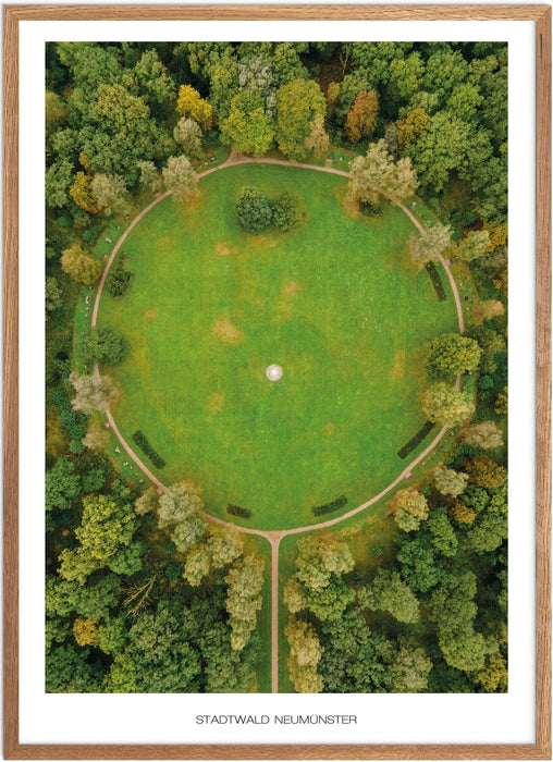 Stadtwald Neumünster Poster