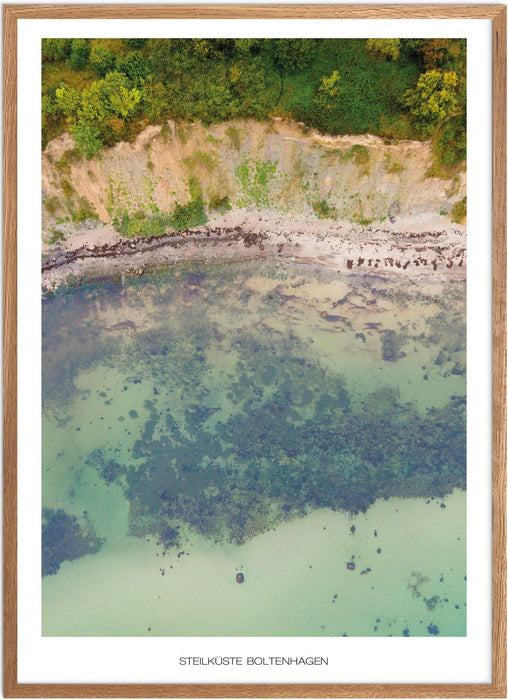 Steilküste Boltenhagen Poster