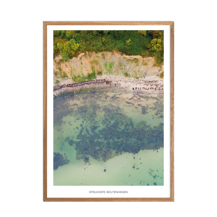 Steilküste Boltenhagen Poster