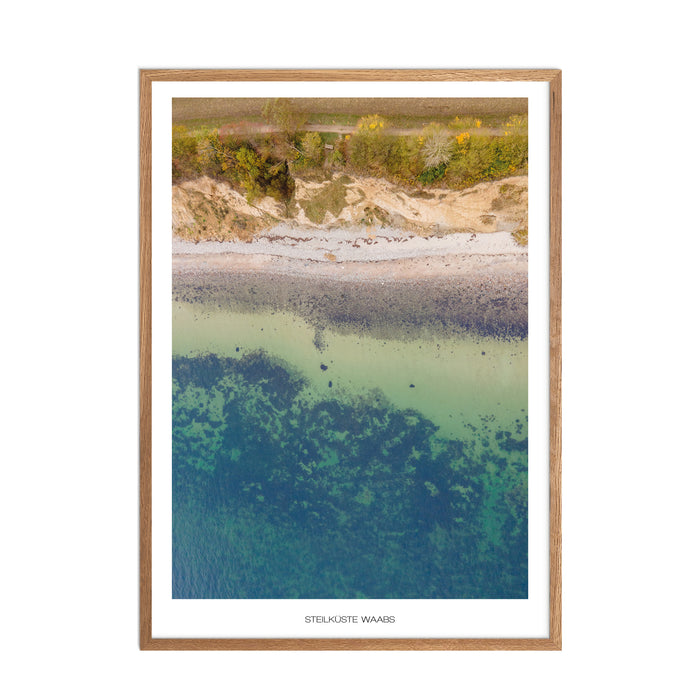 Steilküste Waabs Poster