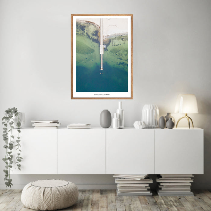 Strand Glücksburg Poster