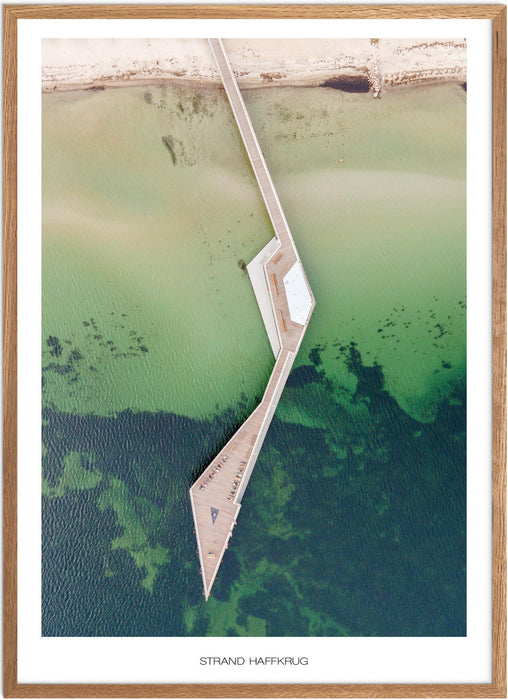 Strand Haffkrug Poster