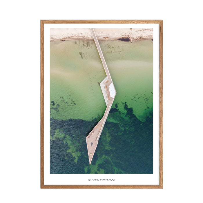 Strand Haffkrug Poster