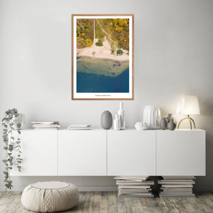 Strand Hasselfelde Poster
