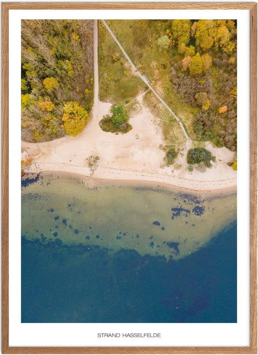 Strand Hasselfelde Poster