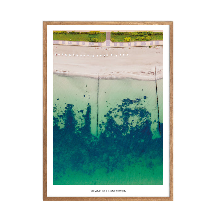 Strand Kühlungsborn No. 2 Poster