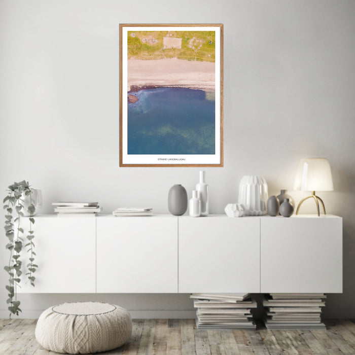 Strand Langballigau Poster