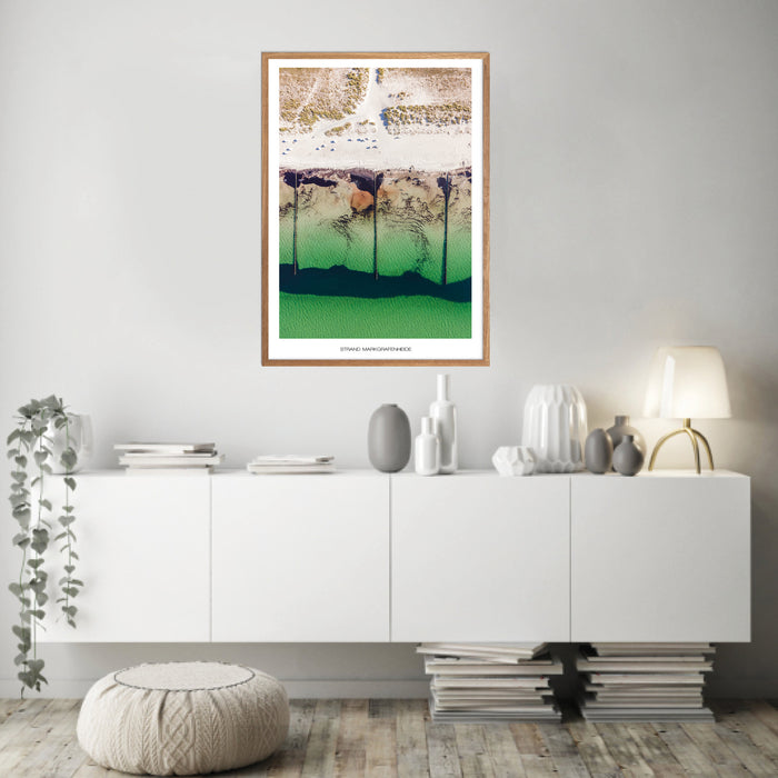 Strand Markgrafenheide Poster
