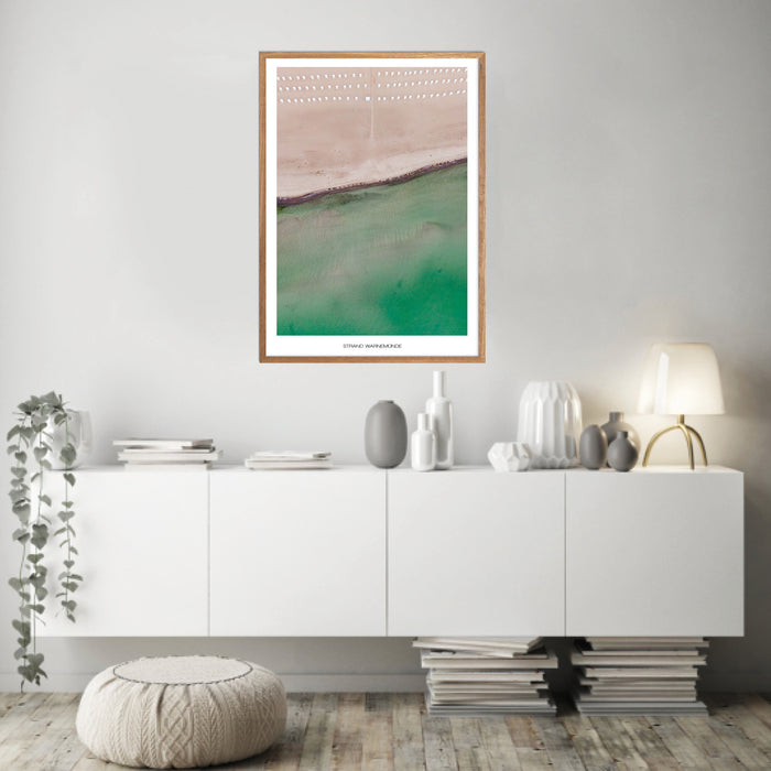 Strand Warnemünde No. 1 Poster