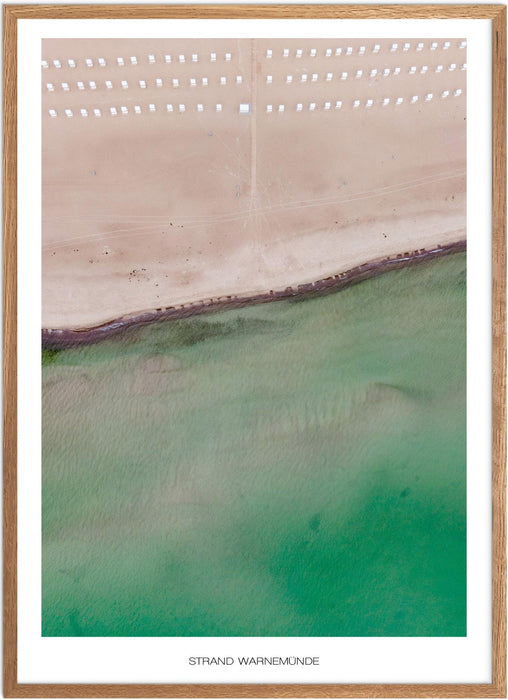 Strand Warnemünde No. 1 Poster