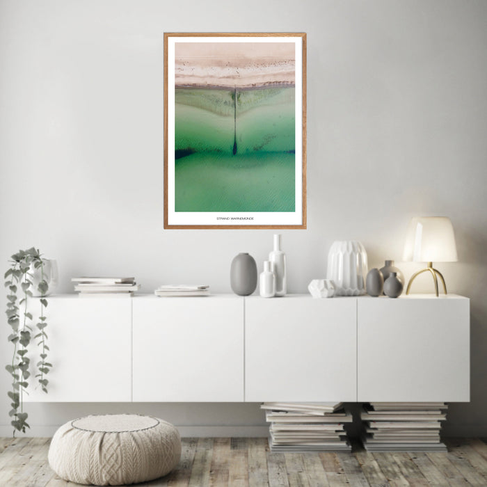 Strand Warnemünde No. 2 Poster