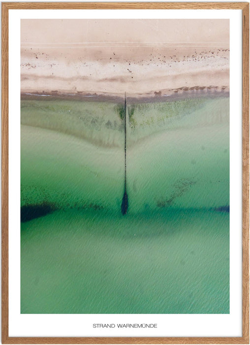 Strand Warnemünde No. 2 Poster